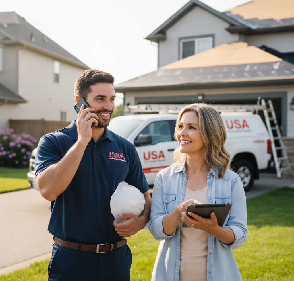 USA Roof Repair Experts customer support in Nogales